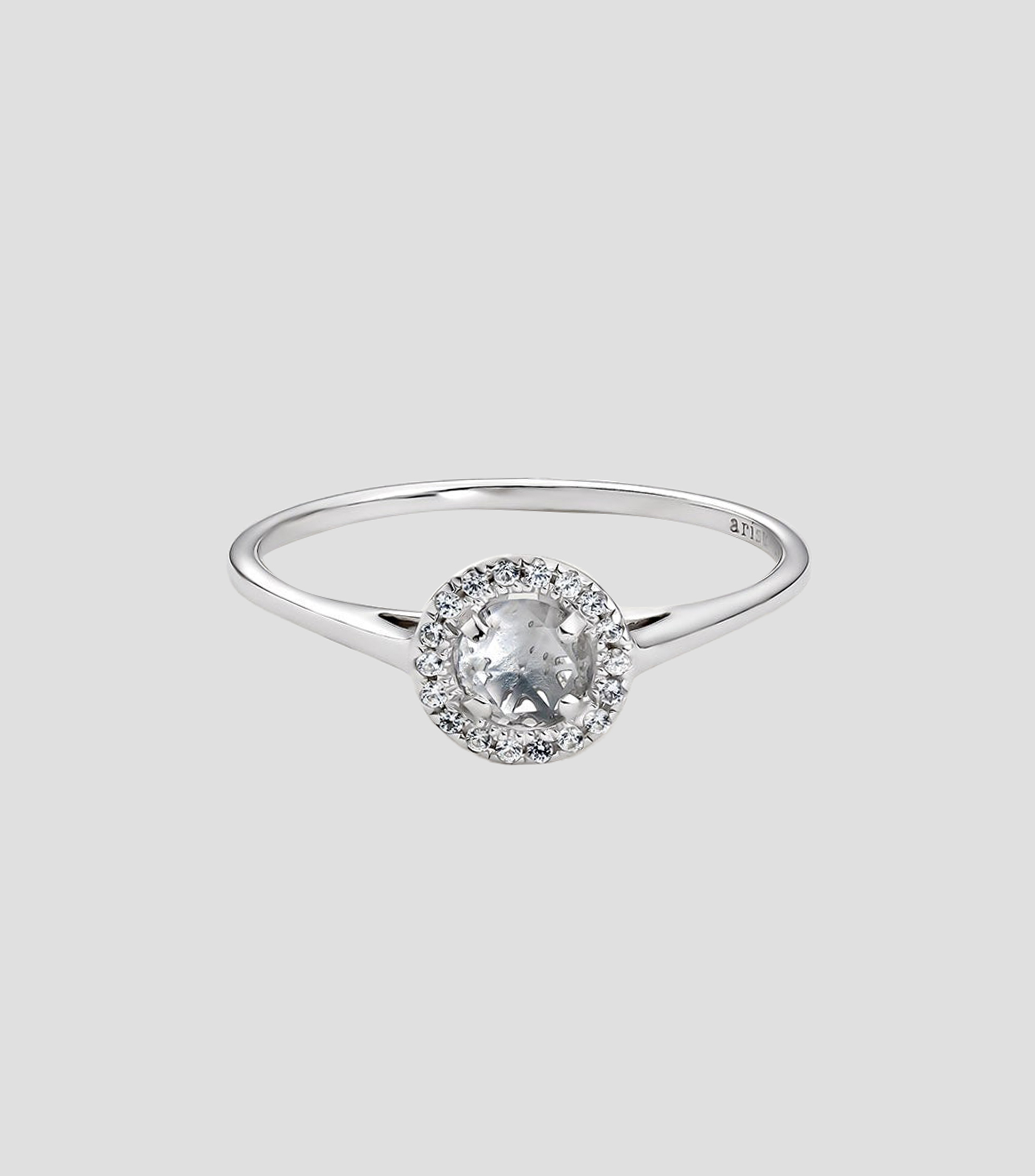 Anillo en Plata .925 con topacio y zafiros Mujer